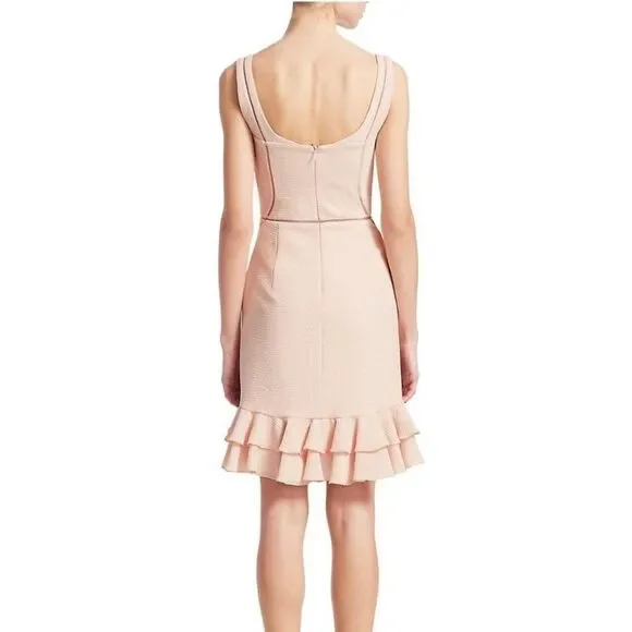 NWT. $795 Jonathan Simkhai Bustier Mini Dress Size 0 pink